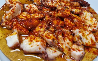 Pulpo a feira en Vigo con entrega a domicilio